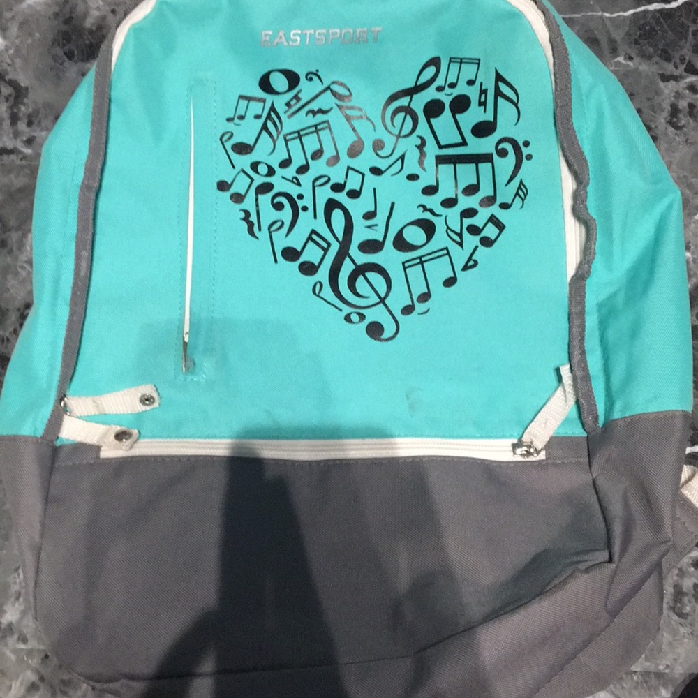 Real music note book bag